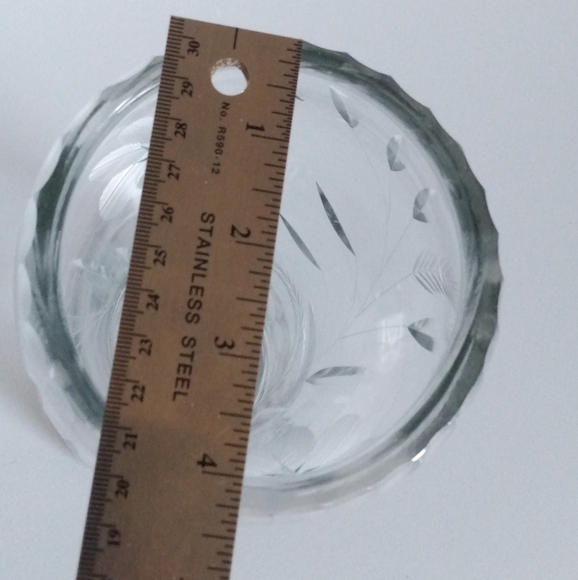 American Brilliant 10" Cut Glass Daisy Vase - Picture 7 of 9